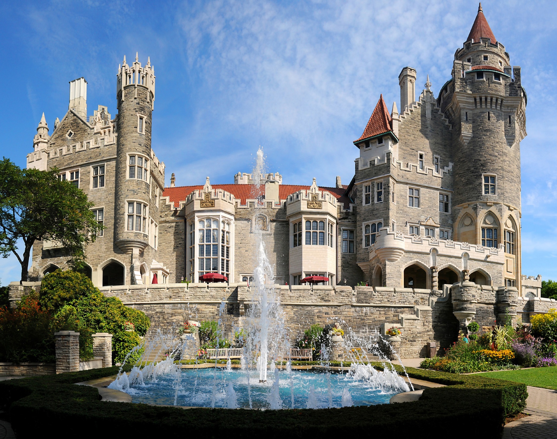 Breath Taking Gardens at Casa Loma